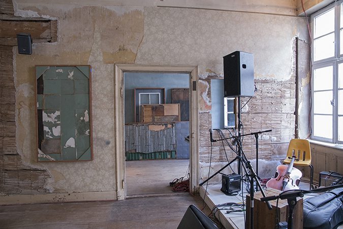 

Theaster Gates, 12 Ballads for the Huguenot House (2012). Installation view, Documenta 13, Kassel, Germany. Image courtesy of Kavi Gupta CHICAGO I BERLIN.
