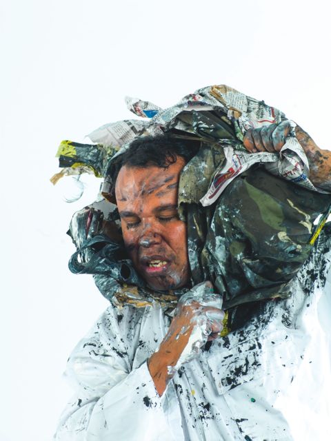 Yassine Balbzoui, Grosse Tête, 2014. Courtesy: the artist