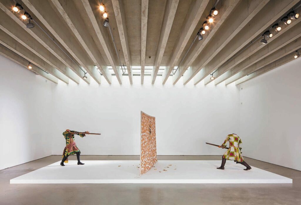 YINKA SHONIBARE MBE: EGG FIGHT