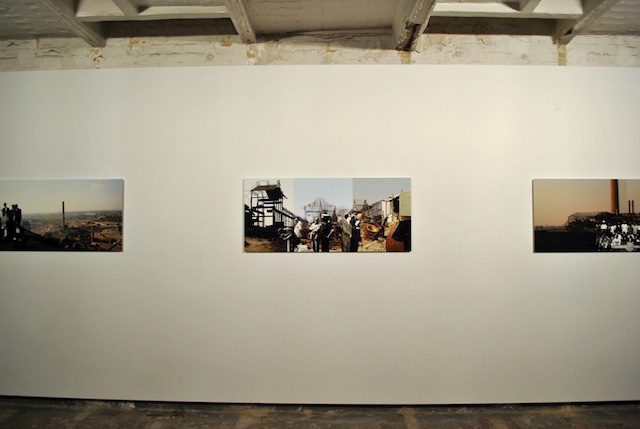 Mémoire, photomontage series by Sammy Baloji © Photo Chiara Cartuccia, 2014.