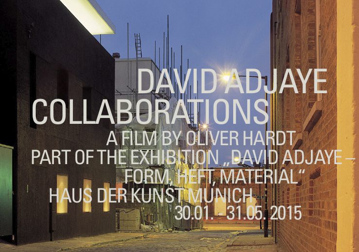 World Premiere of "David Adjaye – Collaborations" A Film by Oliver Hardt