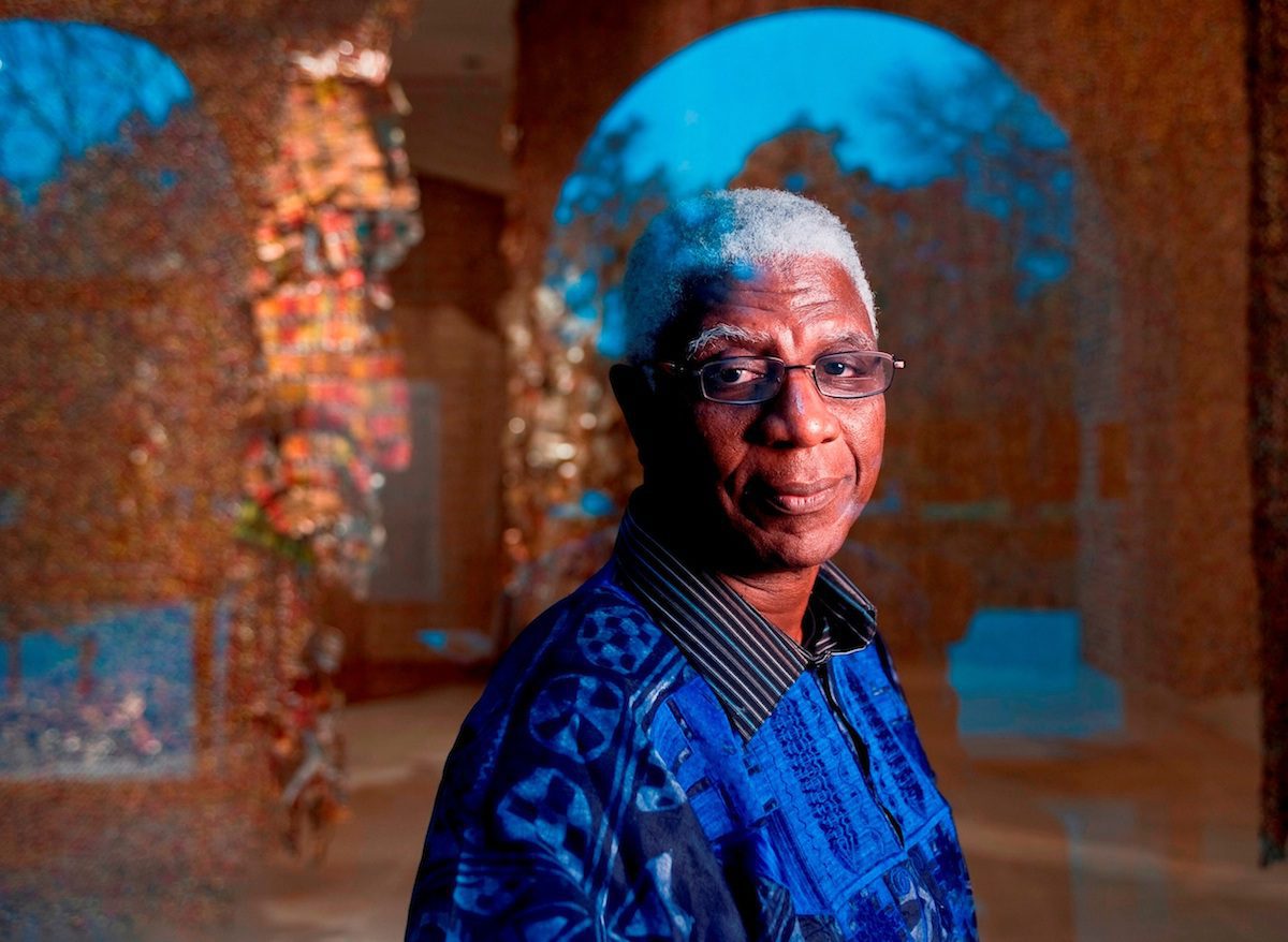 Golden Lion for Lifetime Achievement for El Anatsui