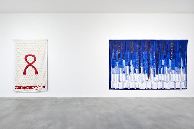 Installation Shot II Abdoulaye Konaté. Photo: Christian Gläser, 2015  © Blain|Southern