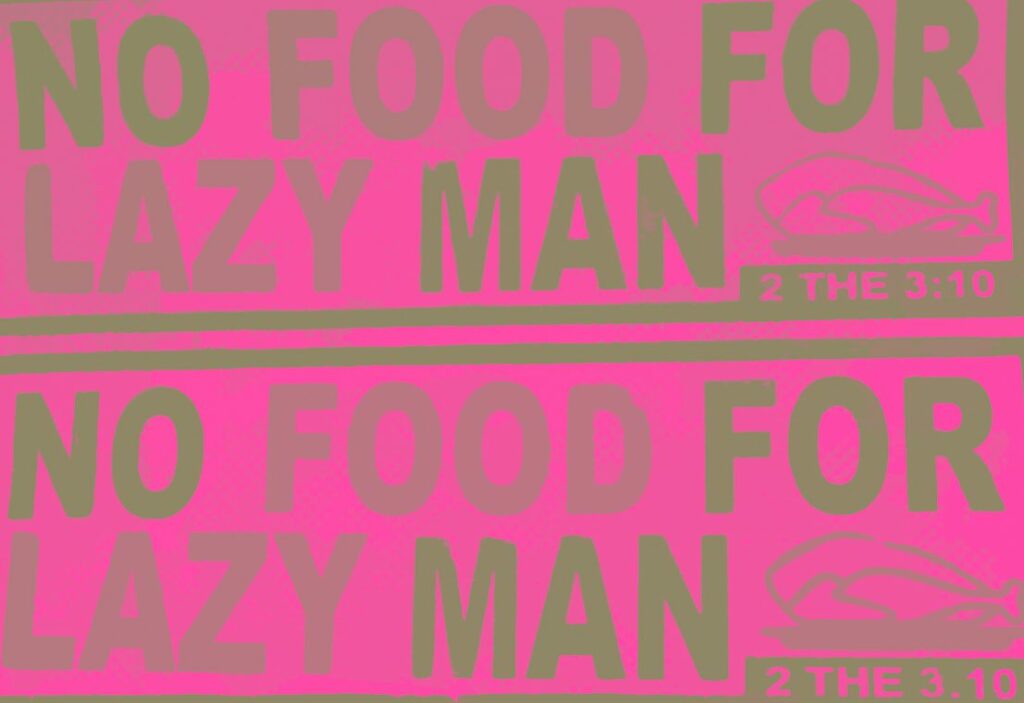 Emeka Ogboh : No Food For Lazy Man