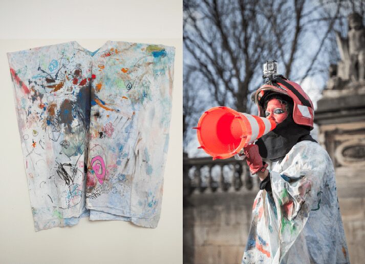 Tracey Rose, Tracings (detail), 2015. Installation. Courtesy Dan Gunn, Berlin and Goodman Gallery, Johannesburg. Photo: Joke Floreal.