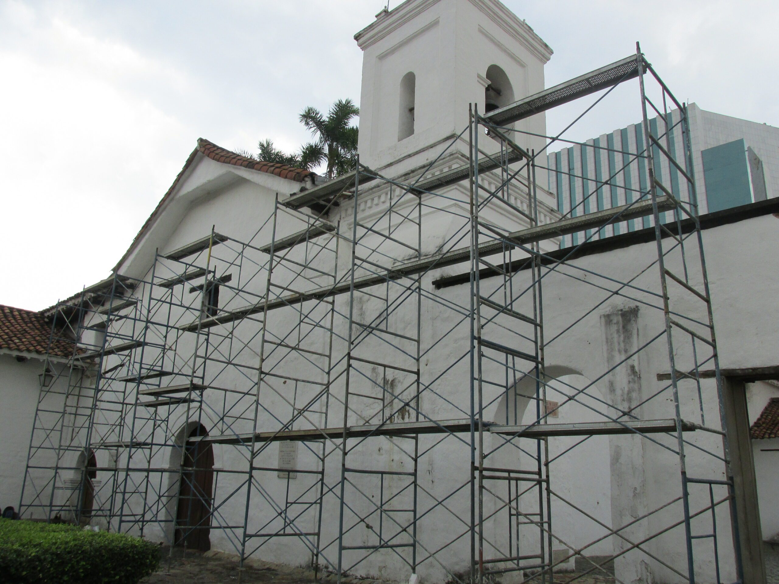Scaffolding and Flags