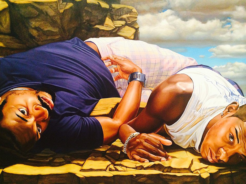 Kehinde Wiley, Santos Dumont — The Father of Aviation II (detail), 2009. Photo Credit: Taylor Renee Aldridge