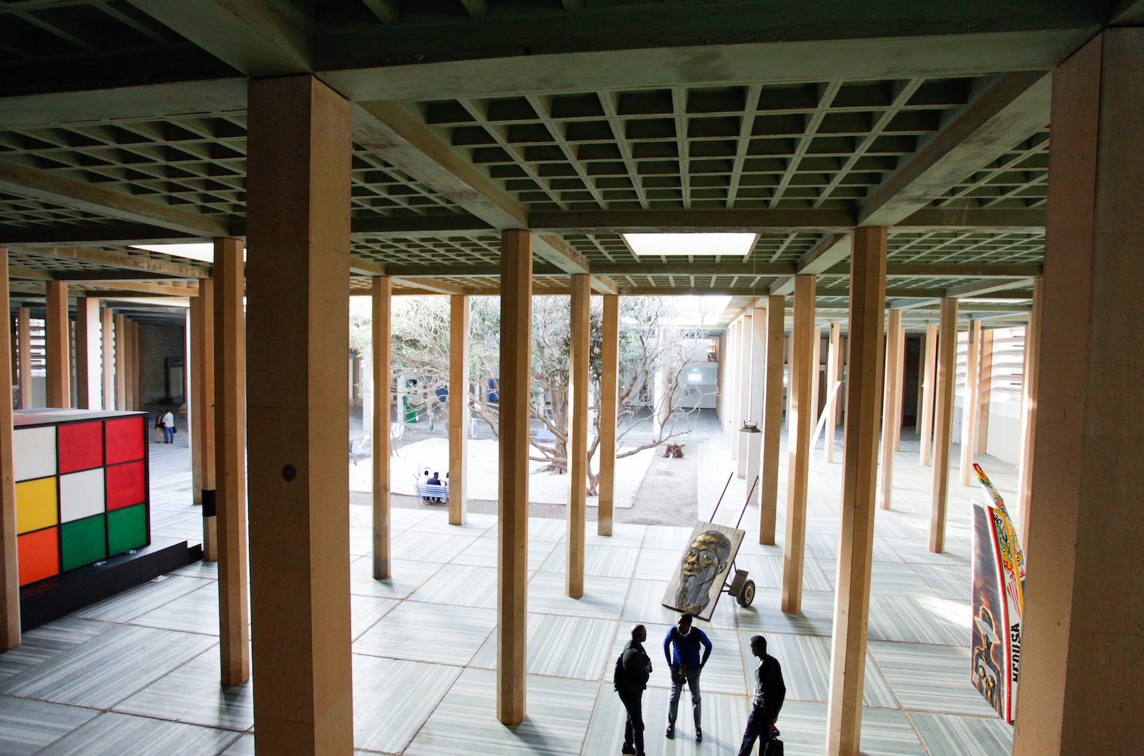 Dak'Art 2016 international exhibition, Installation view, Palais de Justice © C&