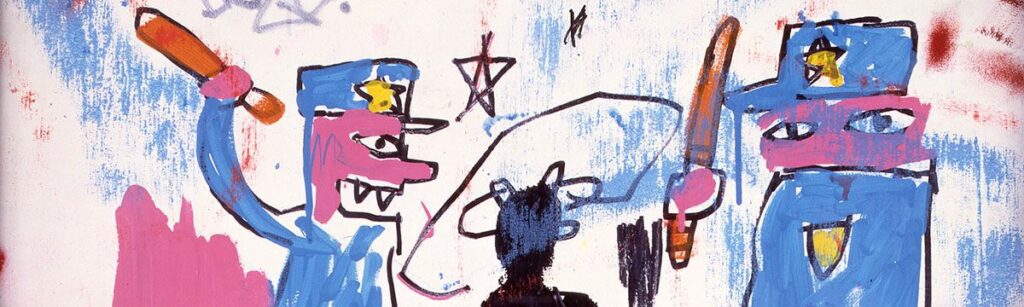 Basquiat’s Defacement (The Death of Michael Stewart) and a conversation series about Black Lives Matter