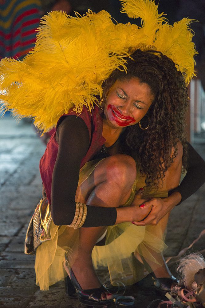 Performance: Movimento Número 1: O Silêncio de Depois, 2013. Photo: Zeca Caldeira. Courtesy of Coletivo Negro