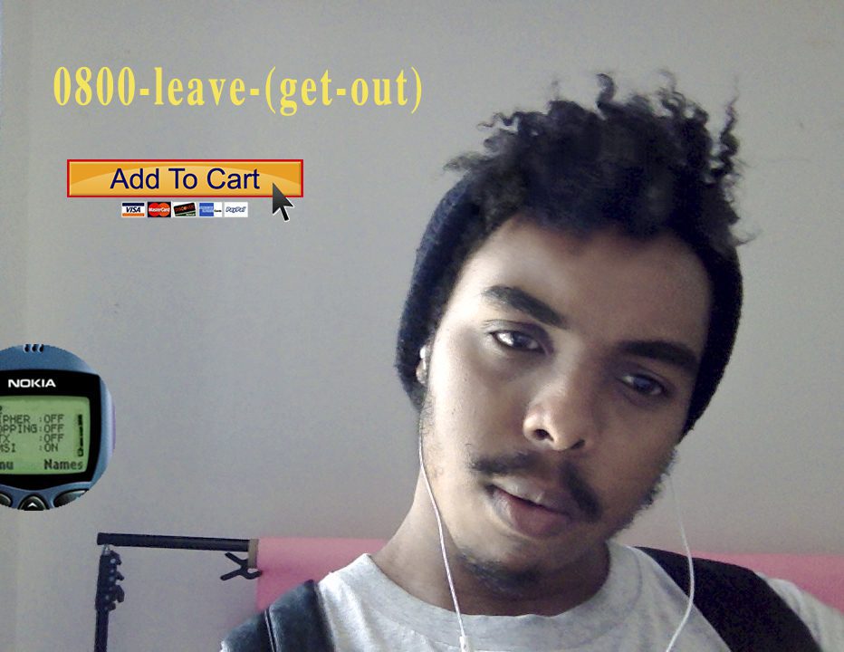 Isaac Kariuki, Untitled. Self-portrait, 2016. Courtesy of the artist