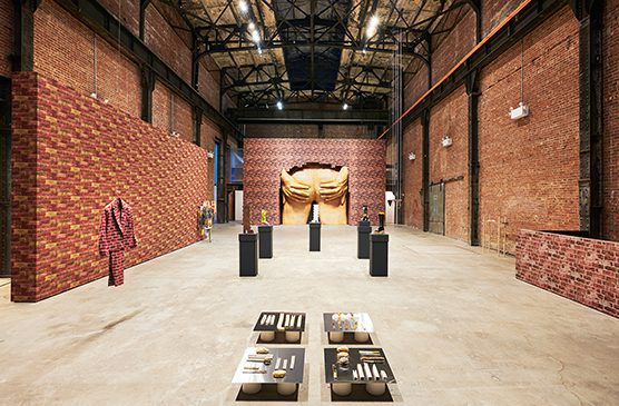 Venetian gothic architecture, super realist painting and disco culture