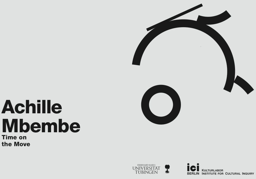 Achille Mbembe: Time on the Move