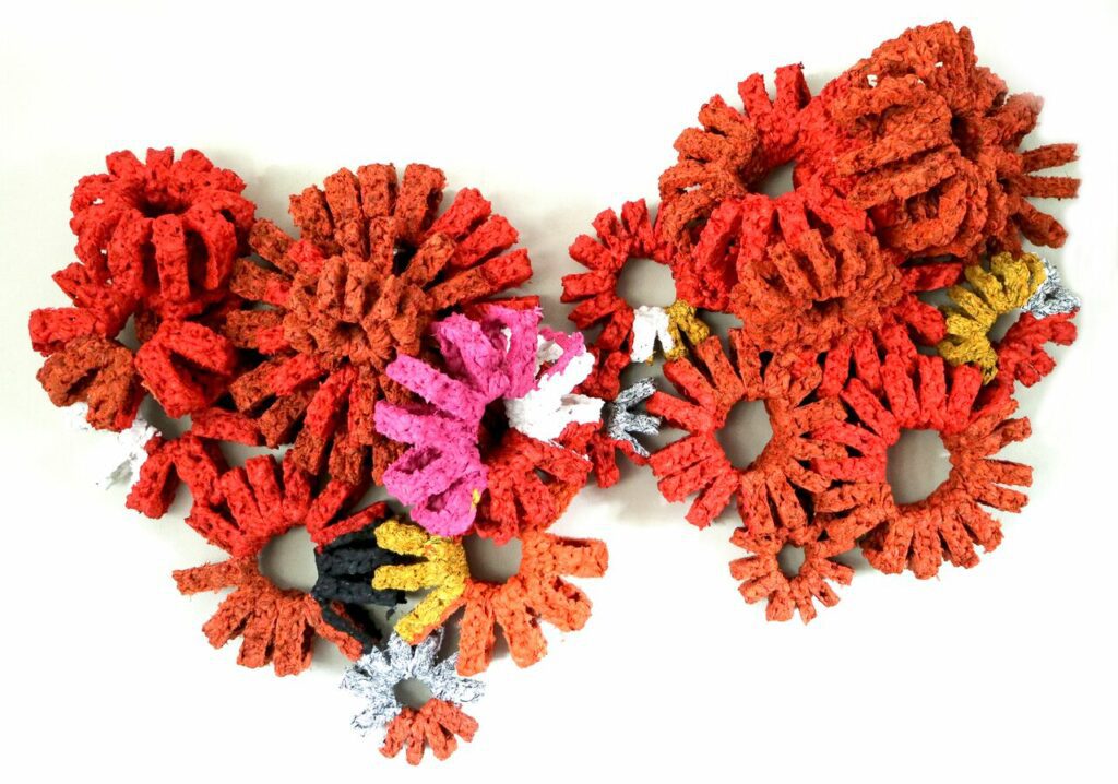 Olumide Onadipe_Wheel In, Wheel Out_2016_Mixed…203 x 142 cm