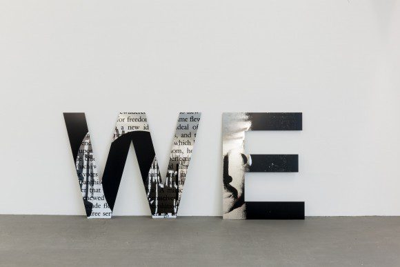 Adam Pendleton, WE (we are not successive), 2015, Courtesy the artist and Pace Gallery, New York
