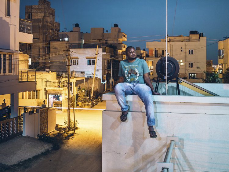 Mahesh Shantaram, from the series The African Portraits , 'Prosper/Tanzania/Bangalore/2016'