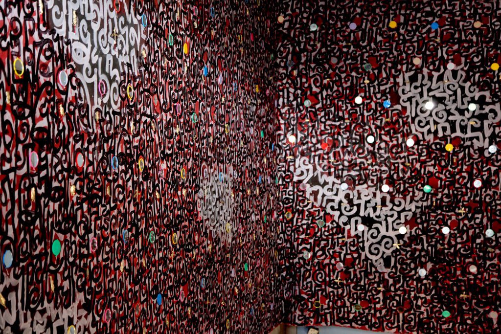 Victor Ehikhamenor – A Biography of the Forgotten, 2017. Photo Courtesy Victor Ehikhamenor