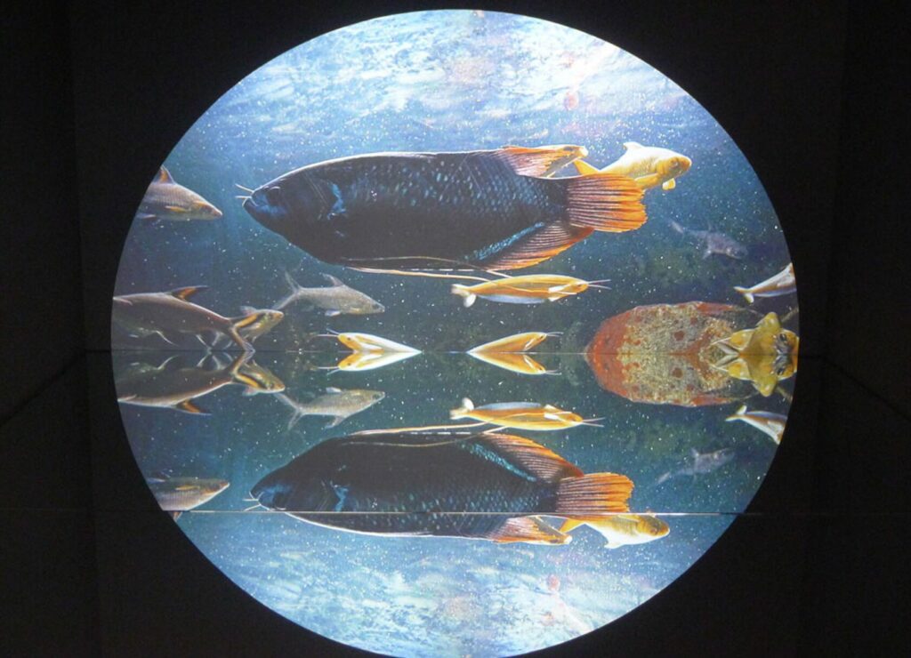 Theo Eshetu, The Slave Ship, 2015, courtesy of Tiwany Contemporary