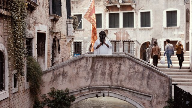Performance by Barby Asante. Photo: Jess Harrington. Courtesy of Barby Asante.