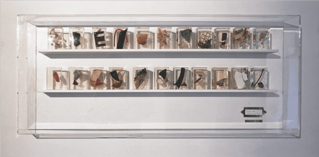 Sue Williamson's artwork will be featured in Zoé Whitley's exhibition at the FNB Joburg Art Fair