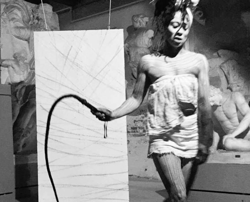 Jeannette Ehlers
'Whip it Good’ 2017. Photo: Aukje Lepoutre Ravn. Courtesy the artist.