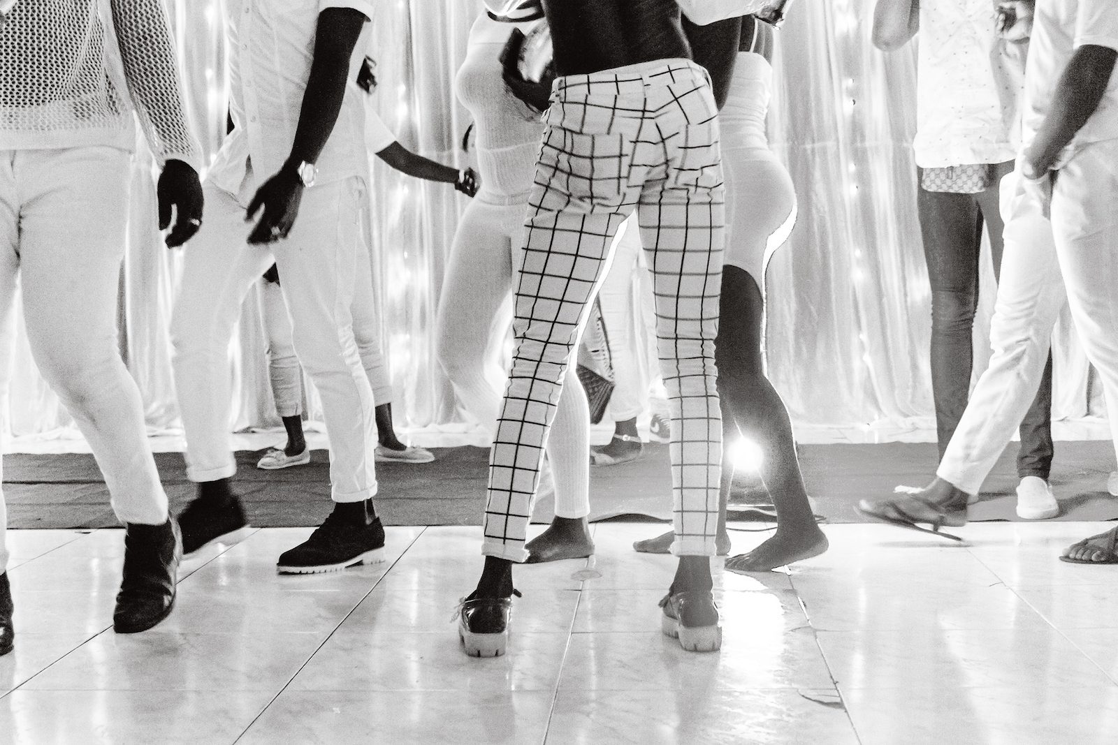 Eric Gyamfi, Some of the LGBT community members organize a night of dance and performance for themselves after the international day against homophobia and transphobia event as a way to get to know other community members and to network. From the series Just Like Us, 2016. Courtesy the artist