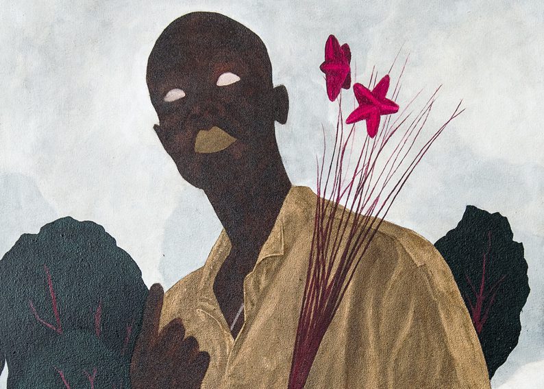 Cinga Samson, Time has no Eternity (2017) Oil on canvas, 80 x 60 cm, courtesy of blank projects