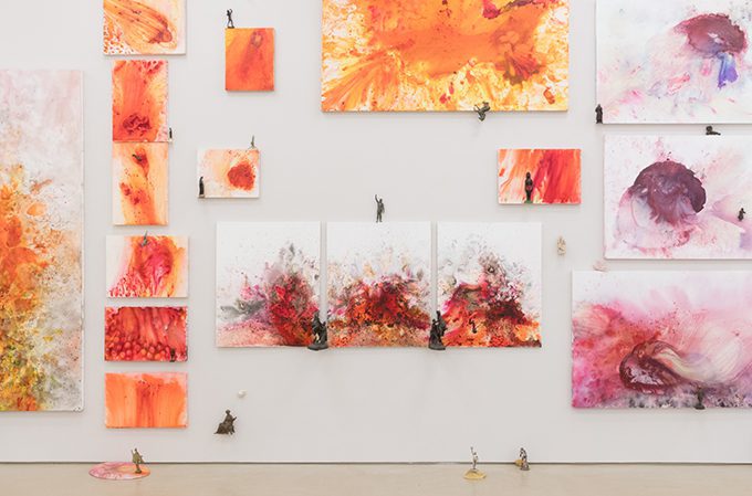 Penny Siopis, Restless Republic: Concatenation, 2017, installation detail, courtesy of Stevenson