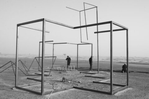 Kiluanji Kia Henda, A City Called Mirage, 2013–2017, one of fifty black and white photographs. Courtesy of the artist.