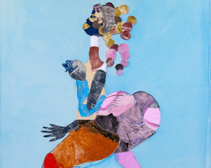 Tschabalala Self, For the Gods (detail), 2015. Courtesy the artist.