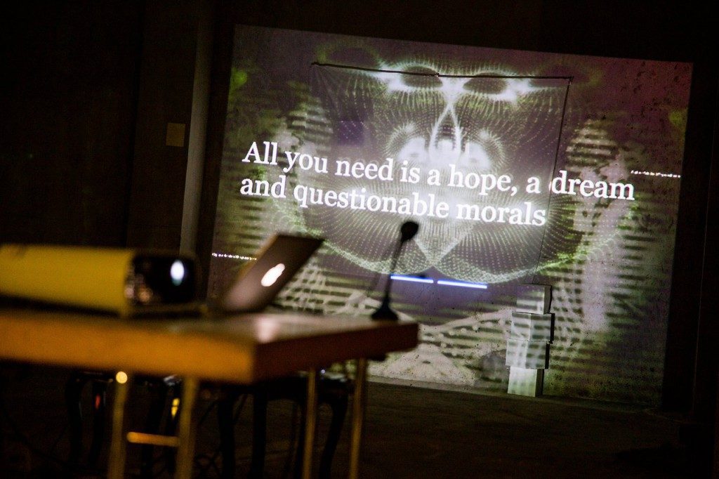 Awuor Onyango, Makeda, 2016, installation view at Space: A Digital Art Festival, Nairobi, KE, courtesy Awuor Onyango