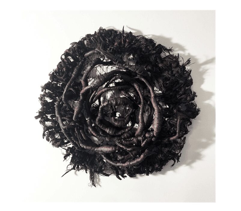 Nnenna Okore, Deeply Routed,2017. Photo the artist. Courtesy October Gallery