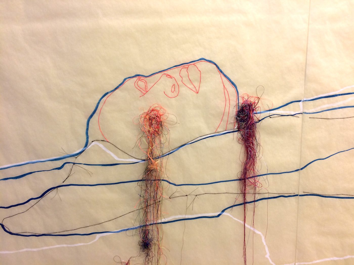 Wura-Natasha Ogunji, The proof, un undersea volcano, attraction, extraction, distraction (Detail) 2017. Photo: C&