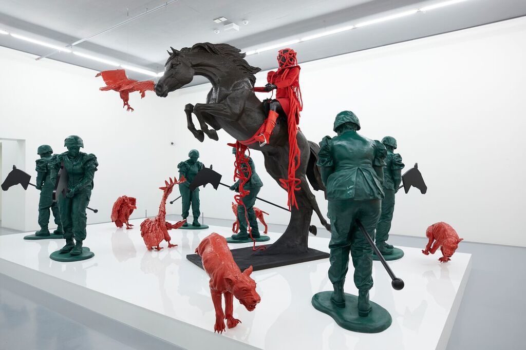 Mary Sibande, In the Midst of Chaos, There is Opportunity (2017). Courtesy Zeitz MOCAA