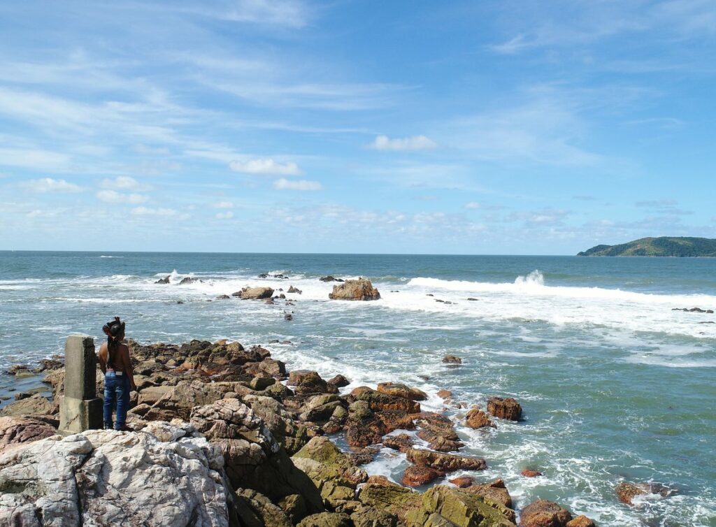 Rigo 23, United World – Scar of Tordesilhas, 2017. Performance, Brazil.