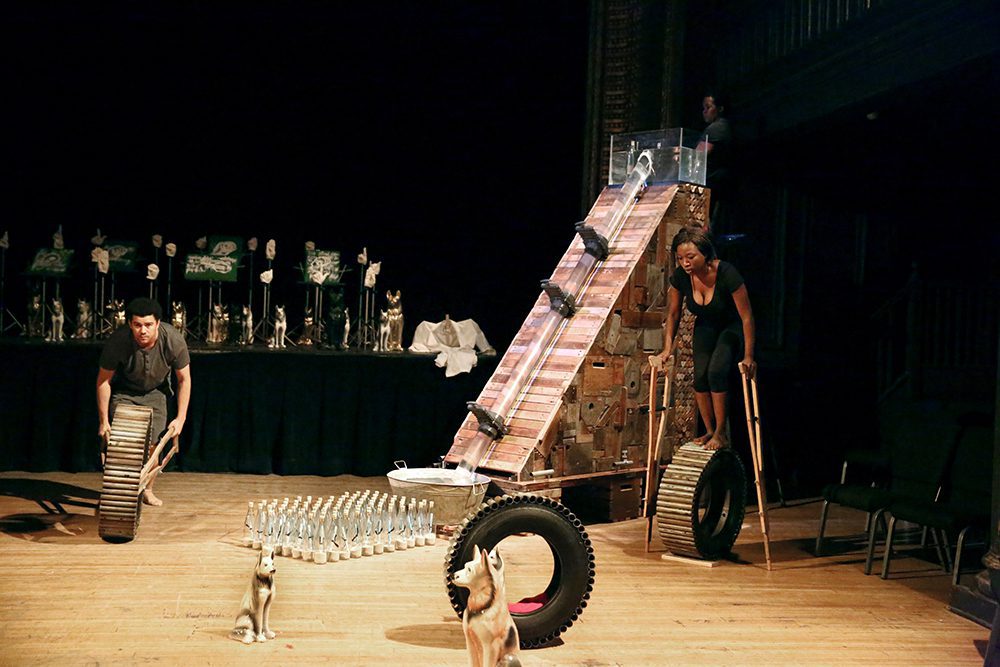 Kemang Wa Lehulere, I cut my skin to liberate the splinter, 2017. Photo credit: Paula Court. Courtesy of the photographer & Performa 17.