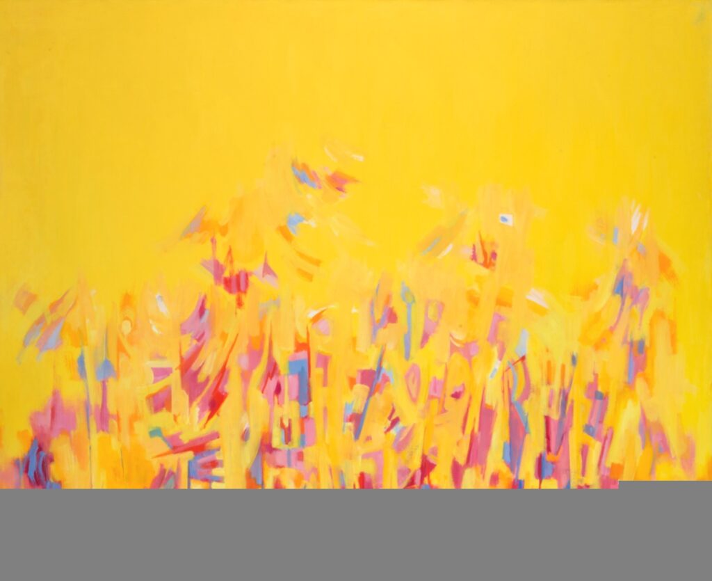 Norman Lewis, Afternoon, 1969, Oil on canvas; 72 x 88 in., Collection of Pamela Joyner, © Estate of Norman Lewis, Courtesy of Michael Rosenfeld Gallery LLC, New York, NY [Photo: Courtesy of the Art Institute of Chicago, www.artic.edu]