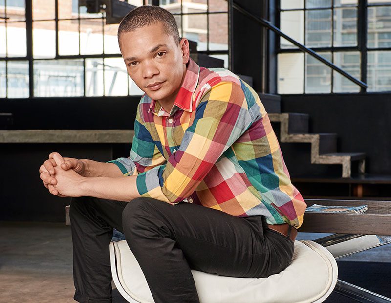 Igshaan Adams wins in the Visual Arts Category.