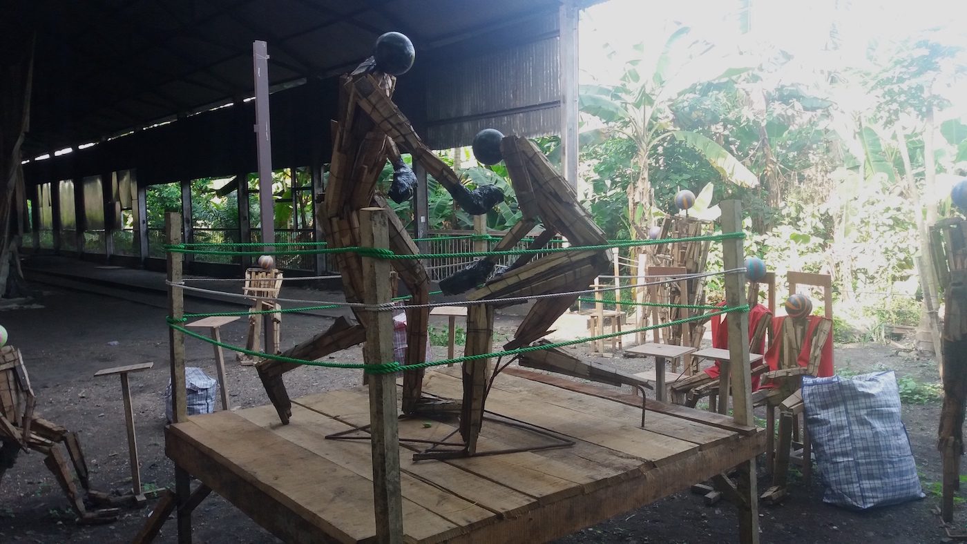 Ayo Akinwande, Installation Deaf vs.Dumb, 2017. Photo: Obidike Okafor