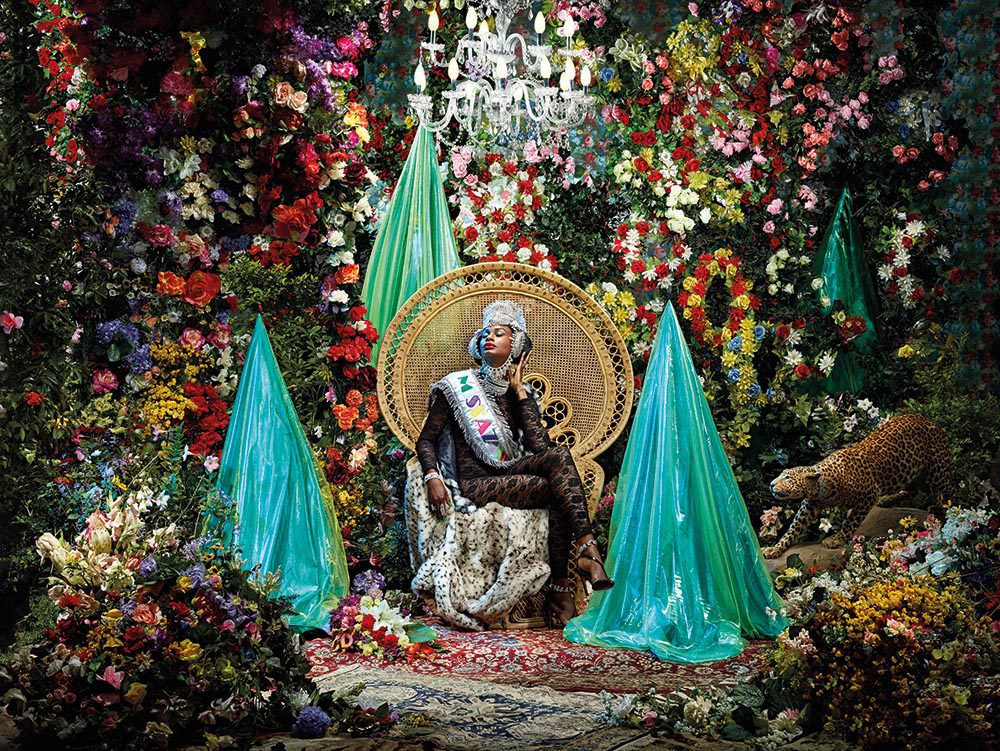 Athi-Patra Ruga, Miss Azania – Exile is waiting, 2015. 190 x 150cm. Courtesy of the artist and WHATIFTHEWORLD/Gallery, Cape Town/Johannesburg.