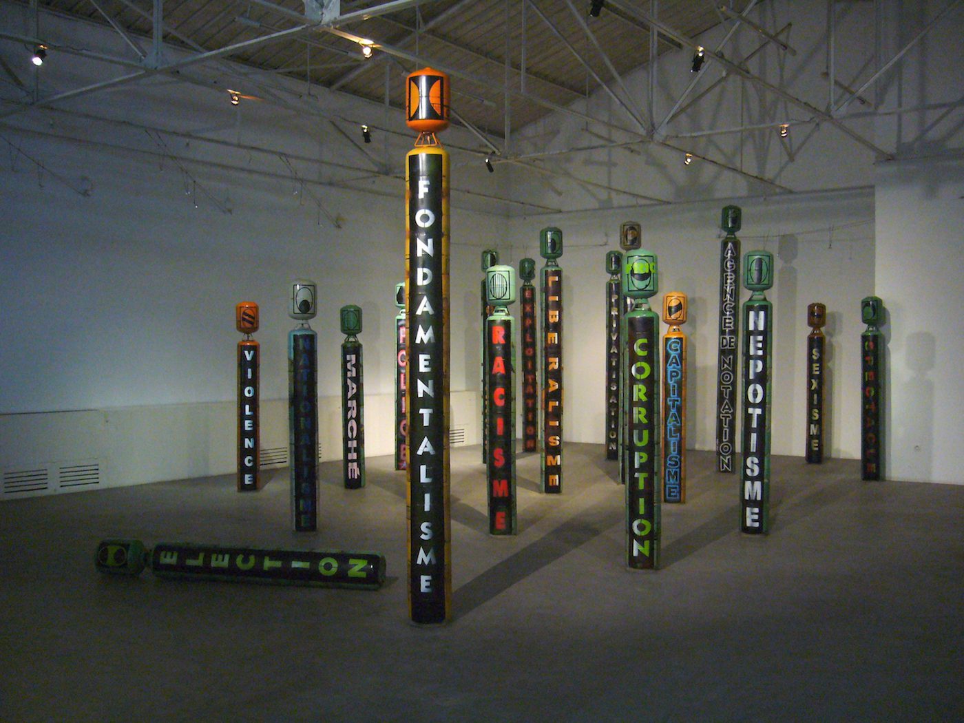 Justine Gaga, Indignation, Installation, 2012. Courtesy the artist