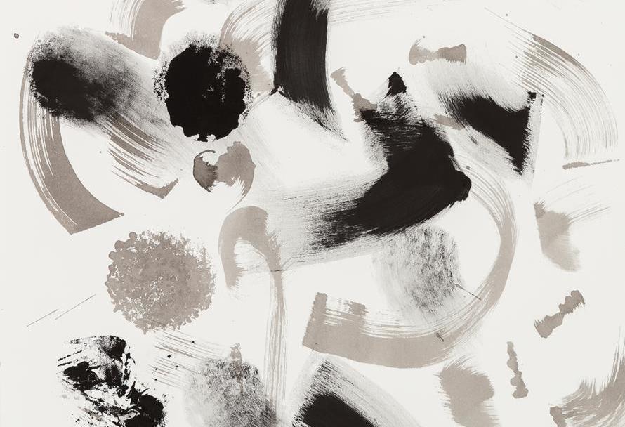 Kemang Wa Lehulere, Monnatsela 1, 2017 (detail), ink on paper, 76 x 56cm
