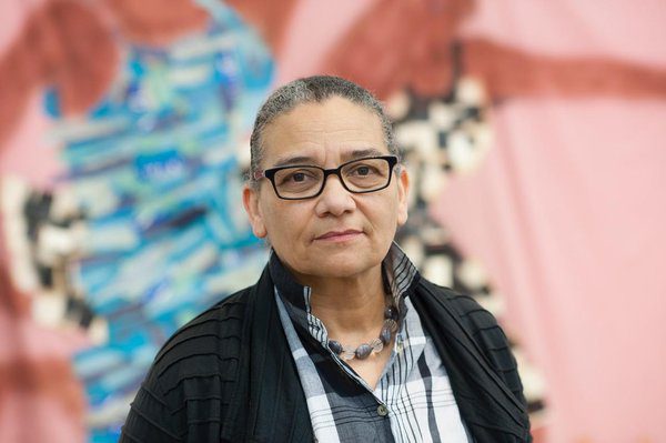 Lubaina Himid, 2017
Courtesy of the artist and Hollybush Gardens
Photo: Edmund Blok for Modern Art Oxford