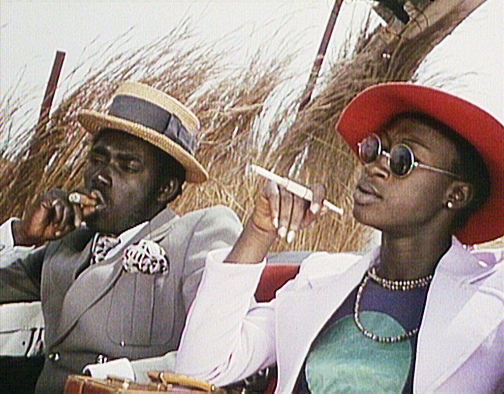 Filmstill from Touki Bouki by Djibril Diop Mambéty