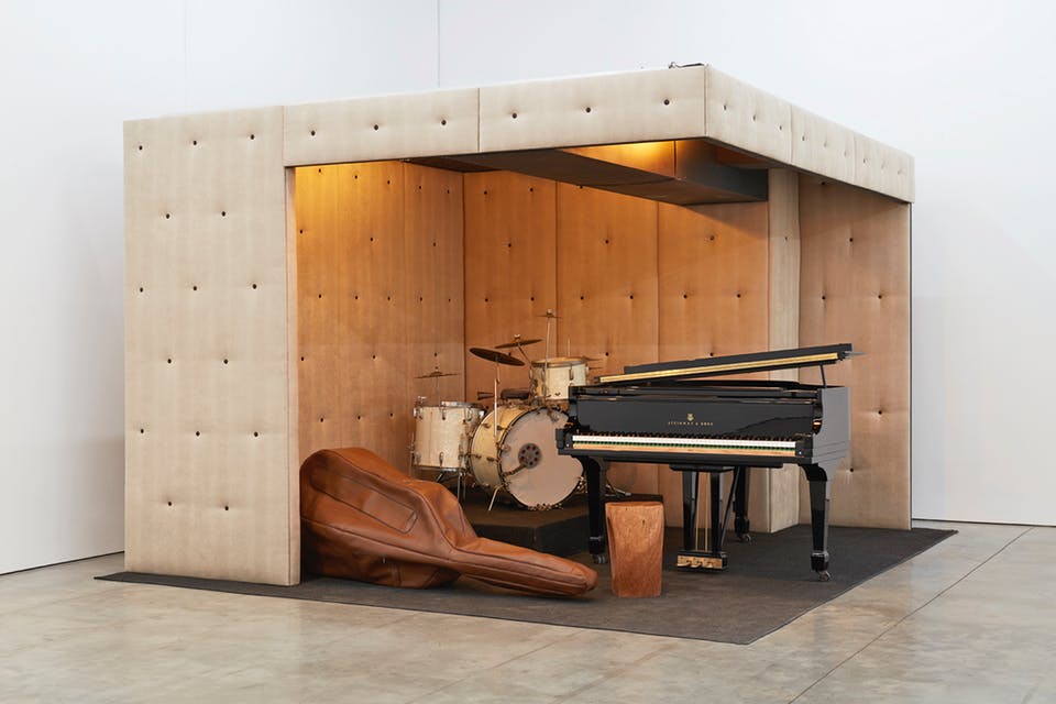 Jason Moran, STAGED: Three Deuces, 2015, Photo: Farzad Owrang © Jason Moran; Courtesy of the artist and Luhring Augustine, New York.