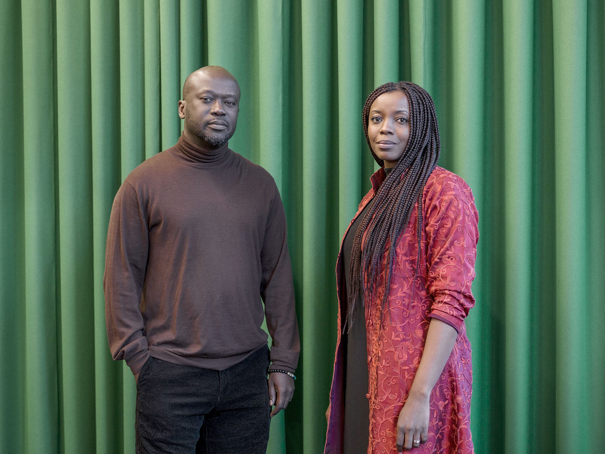 Sir David Adjaye (Mentor Architecture) and Protégée Mariam Kamara.