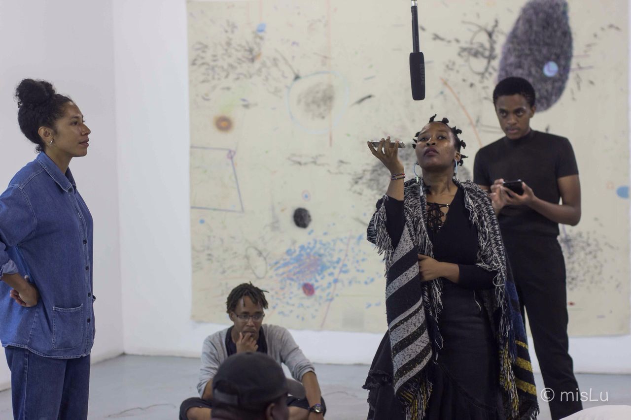 Image from Bag Factory work shop MOTHERS TONGUE. Photo: Lungile Hlatshwayo 