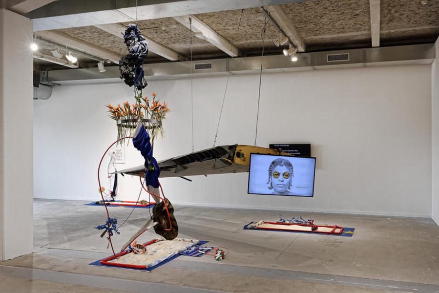 Installation View. credits: Blaise Adilon, courtesy of Goethe-Institut Brüssel