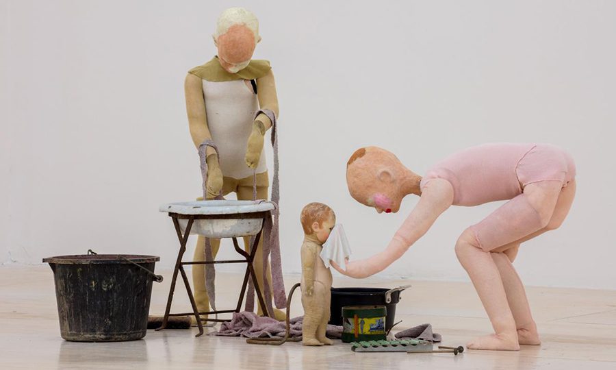 Cathy Wilkes, Untitled, 2012, installation view, MoMA PS1, 2017. Courtesy: the artist and MoMA PS1; photograph: Pablo Enriquez