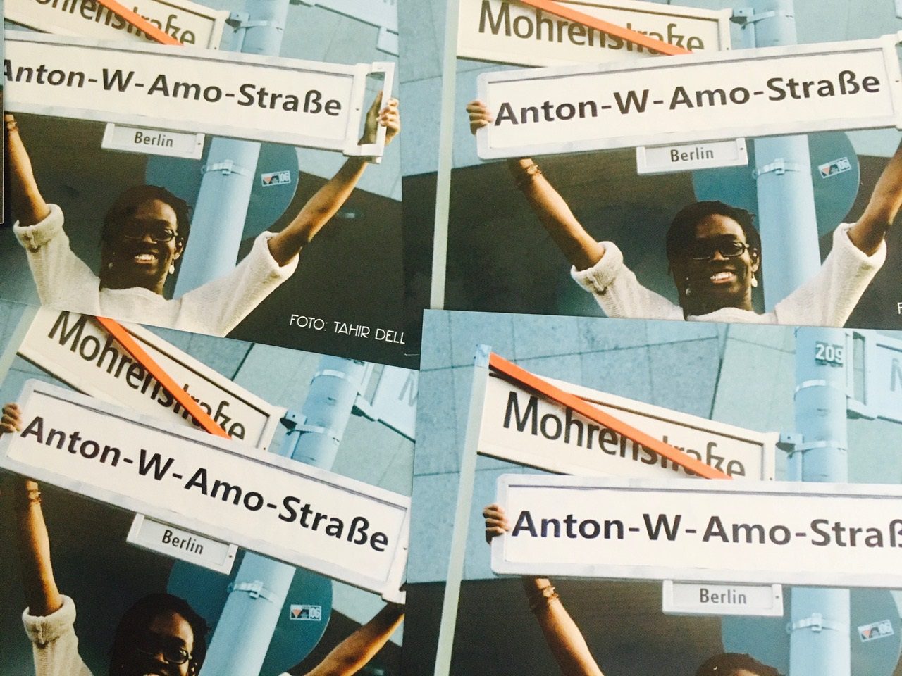 Decolonize Mitte activist. Photo: Tahir Dell